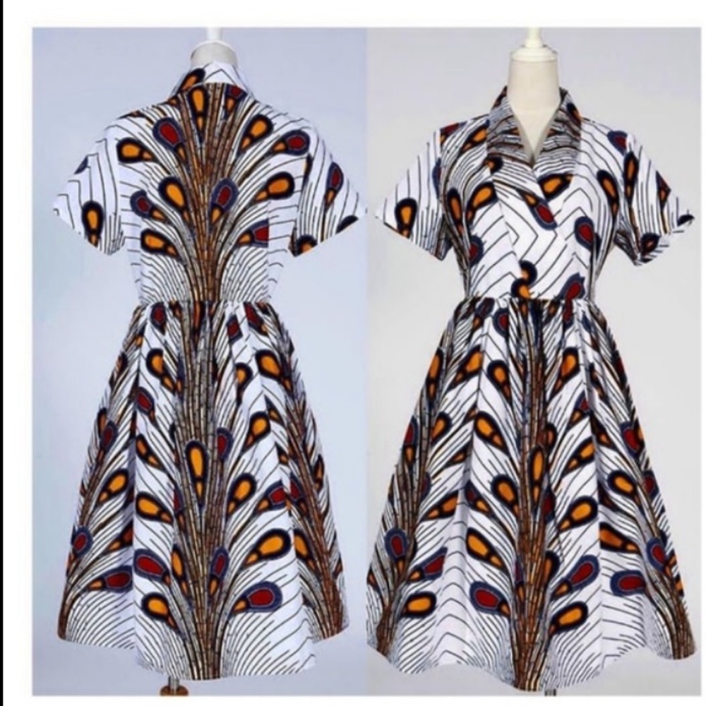 Ankara short gown